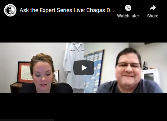 Ask the Expert Series Live: Chagas Diseases in Pregnancy