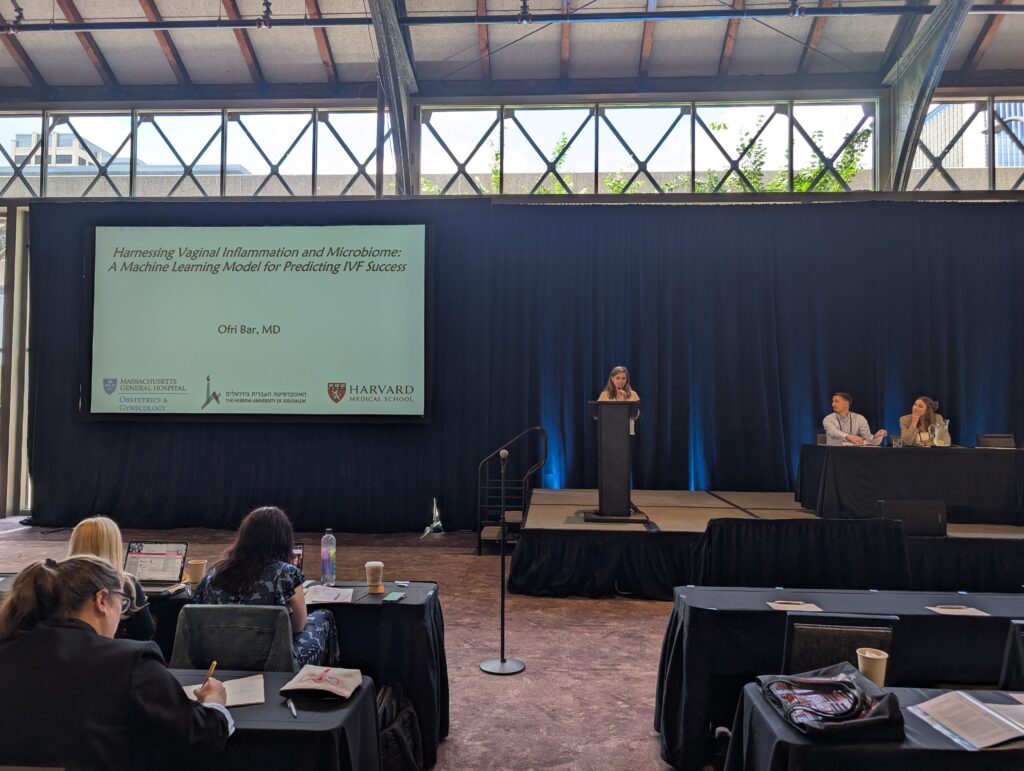 Dr. Ofri Bar's winning Oral Abstract