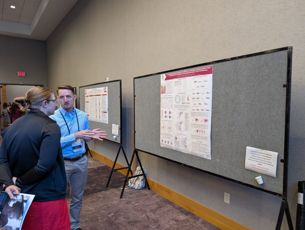 Dr. Pawel Laniewski's winning poster